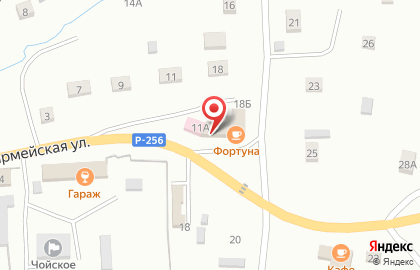 Магазин автозапчастей Фортуна на Социалистической улице на карте