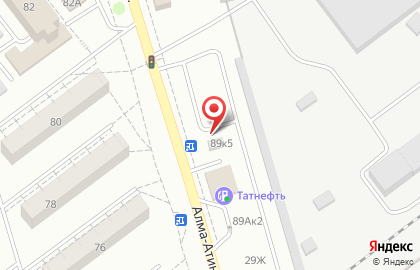 Сервисный центр Маркет на Алма-Атинской улице на карте