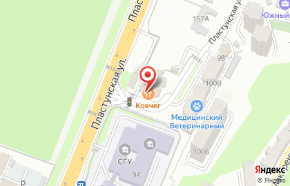 Мини-маркет Лидер на Пластунской улице на карте