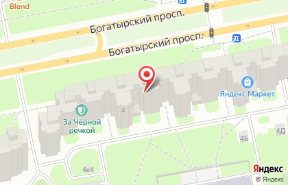 Магазин бензоинструмента и садовой техники Бензомир на Богатырском проспекте на карте