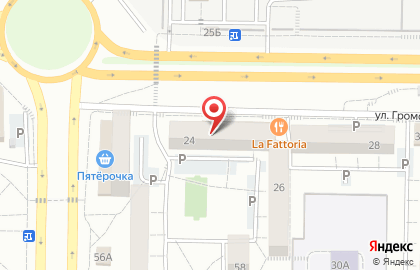 Lawine на улице Громовой на карте