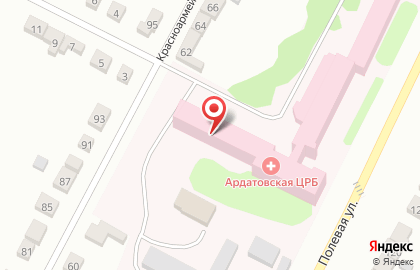 Ардатовская районная больница на карте
