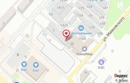 Автосалон ТехноМир на карте