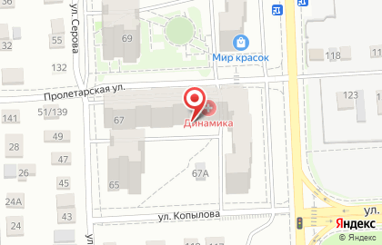Сервисный центр по ремонту бытовой техники Абзац на улице Академика Киренского на карте