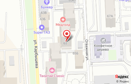 Медицинский центр «МЕДГОЛД» на карте