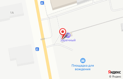 Шиномонтажная мастерская на Прудной улице на карте