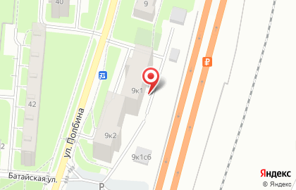 Новатор на улице Полбина на карте