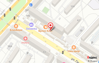 Пекарня Хлебница в Волгограде на карте