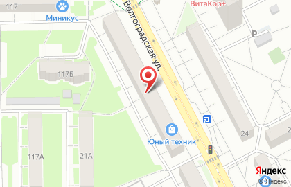 Студия Нейл-Арт на Волгоградской улице на карте