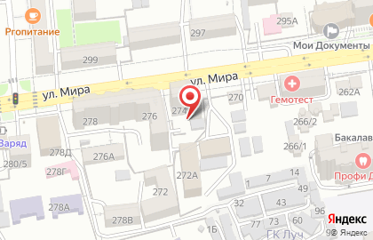 Саморегулируемая региональная организация строителей Северного Кавказа на карте