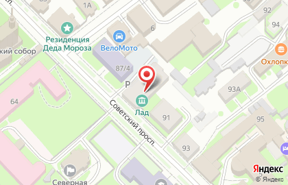 Ростелеком для дома на Советском проспекте на карте