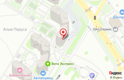Страховая компания Мегарусс-Д в Дзержинском районе на карте