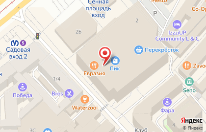 Кафе-мороженое для взрослых Ice Cream Bar в Адмиралтейском районе на карте