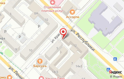 Почта России в Тюмени на карте