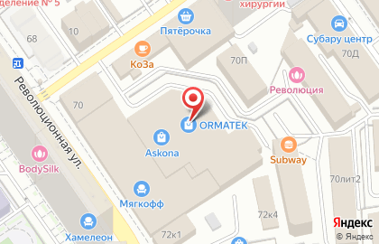 Торговая компания РегионМебель на Революционной улице на карте