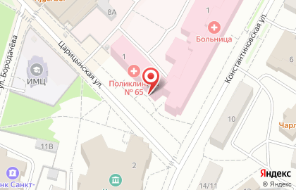Петербургтеплоэнерго, Аварийно-диспетчерская Служба на Царицынской улице на карте
