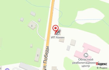 Шинсервис на улице Победы на карте