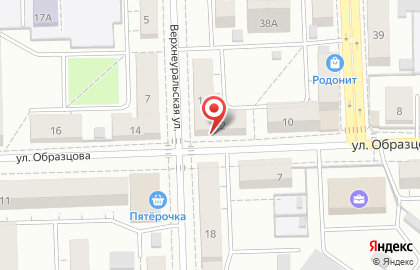 Медлайт на улице Образцова на карте