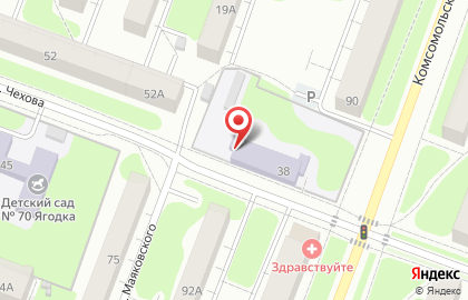 Детский сад Золотой ключик №58 на карте
