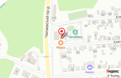 Гастроном Чапаевский на карте