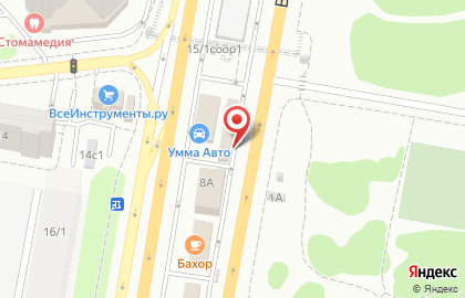 Шиномонтажная мастерская RsROTA на 28-м км Варшавского шоссе на карте