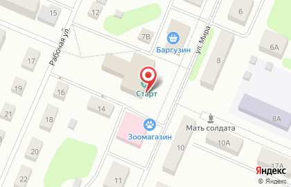 Дом культуры Старт на карте