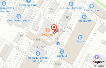 Производственно-торговая компания Стеклокомплект в Советском районе на карте