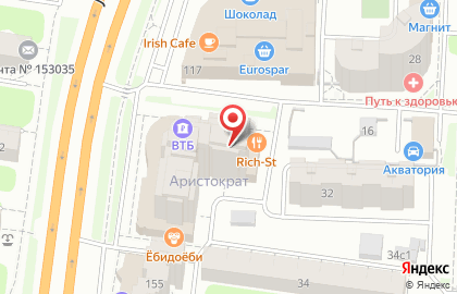 Агентство недвижимости Акцент на Лежневской улице на карте