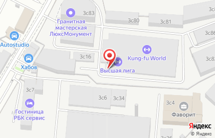 Интернет-магазин спортивных товаров в Москве на карте