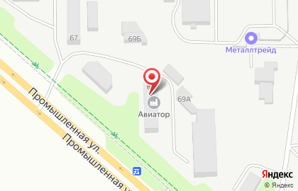 Строительно-монтажная компания СТРОЙГРАД на Промышленной улице на карте