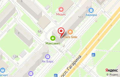 Страховая компания Ингосстрах на проспекте Гагарина на карте