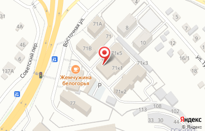 Терем в Белгороде на карте