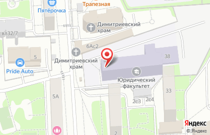 Институт банковского дела на карте
