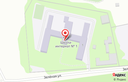 Школа-интернат №1 для детей с ограниченными возможностями здоровья на карте