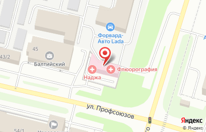 Строительная компания СибСпецСтрой на улице Профсоюзов на карте