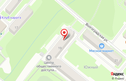 Центр общественного доступа Академии ВЭГУ на Волгоградской улице на карте