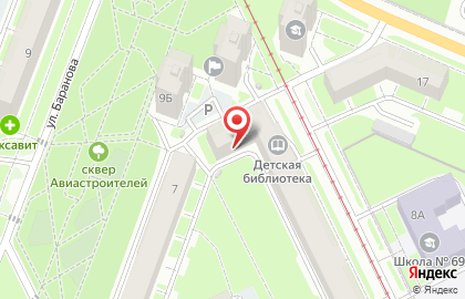 Транспортная компания Ваш переезд на улице Черняховского на карте