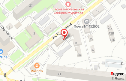 Западно-Уральское межрегиональное управление государственного автодорожного надзора Федеральной службы по надзору в сфере транспорта на карте