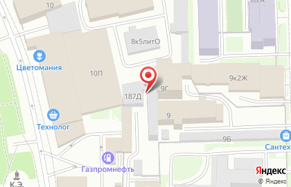 Торговая компания в Санкт-Петербурге на карте