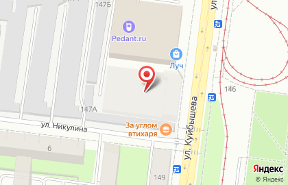Салон мебели Олегранд в Свердловском районе на карте