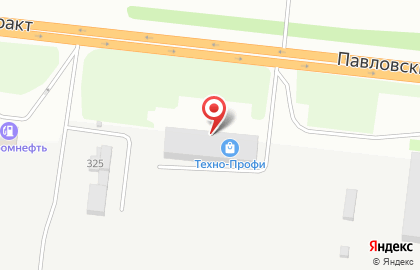 Торговая компания Техно-Профи в Индустриальном районе на карте