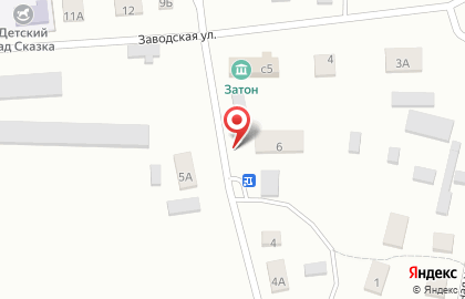 Почта России, АО на Заводской улице на карте