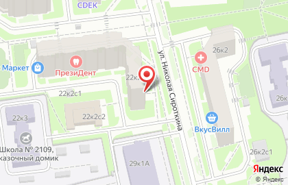Мини-маркет Мини-маркет на улице Маршала Савицкого на карте