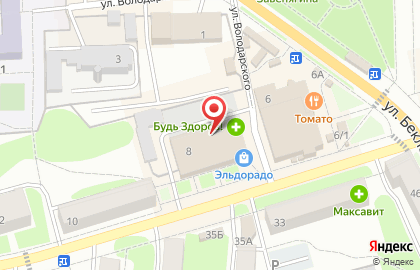 SPAR на Октябрьской улице на карте