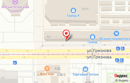 Ломбард Ваш Ломбард на улице Грязнова, 57 на карте