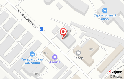 Магазин Дельта-Тюмень на улице Энергетиков на карте