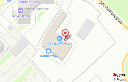 Автосервис Сакура Моторс на Октябрьской улице на карте