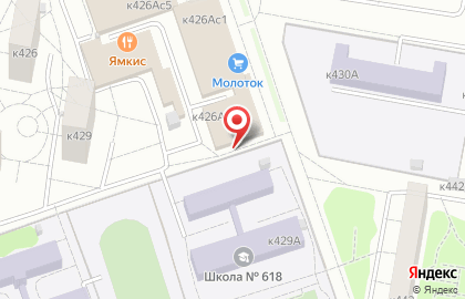 Пансионат Почта России в Зеленограде на карте