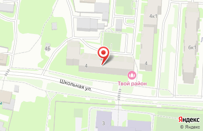 Стройинвест на Школьной улице на карте