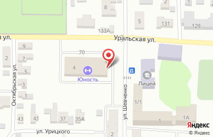 Физкультурно-спортивный центр Юность на карте